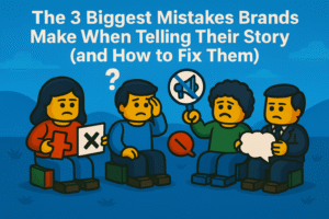 The 3 Biggest Mistakes Brands Make When Telling Their Story (and How to Fix Them)